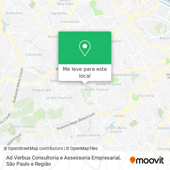 Ad Verbus Consultoria e Assessoria Empresarial mapa