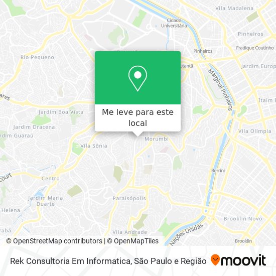 Rek Consultoria Em Informatica mapa