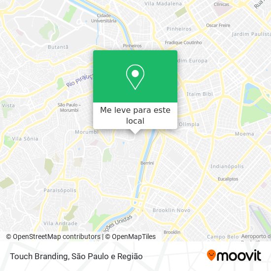 Touch Branding mapa