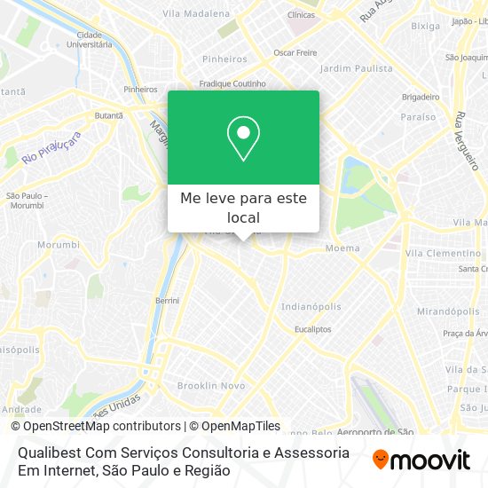 Qualibest Com Serviços Consultoria e Assessoria Em Internet mapa