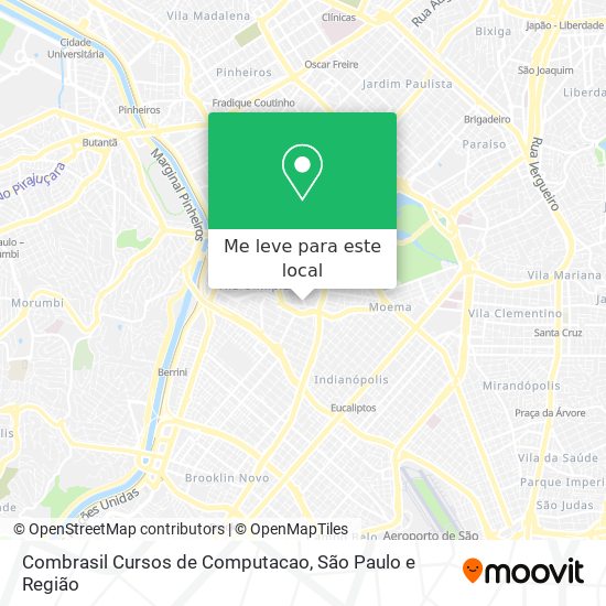 Combrasil Cursos de Computacao mapa