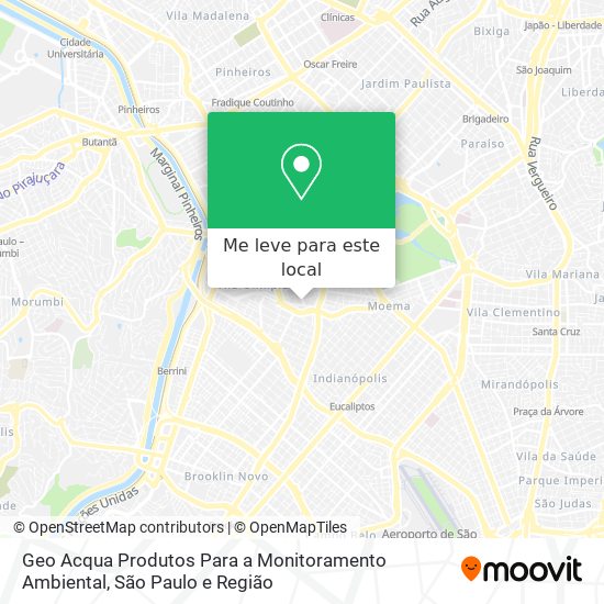 Geo Acqua Produtos Para a Monitoramento Ambiental mapa