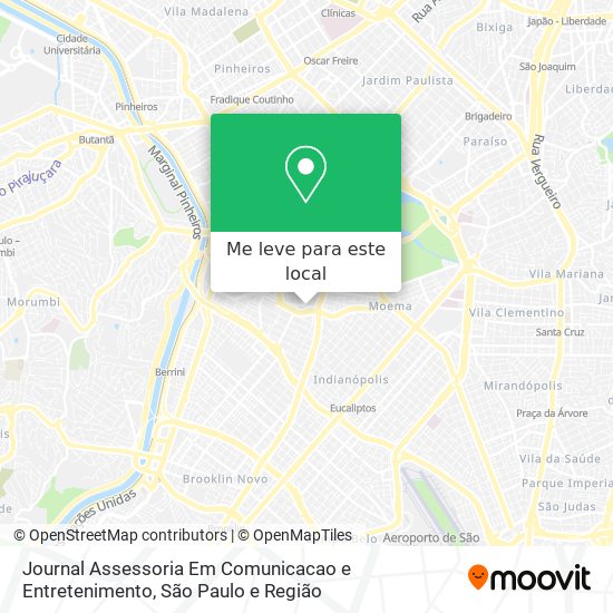 Journal Assessoria Em Comunicacao e Entretenimento mapa