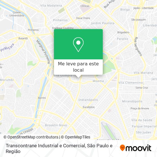 Transcontrane Industrial e Comercial mapa