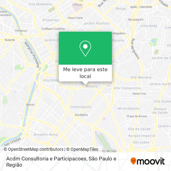 Acdm Consultoria e Participacoes mapa