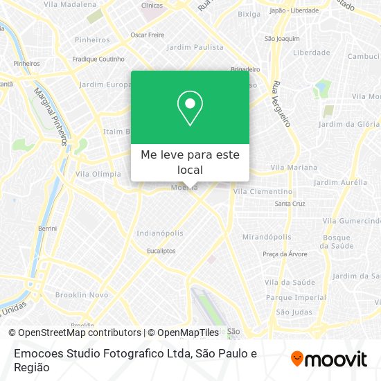 Emocoes Studio Fotografico Ltda mapa