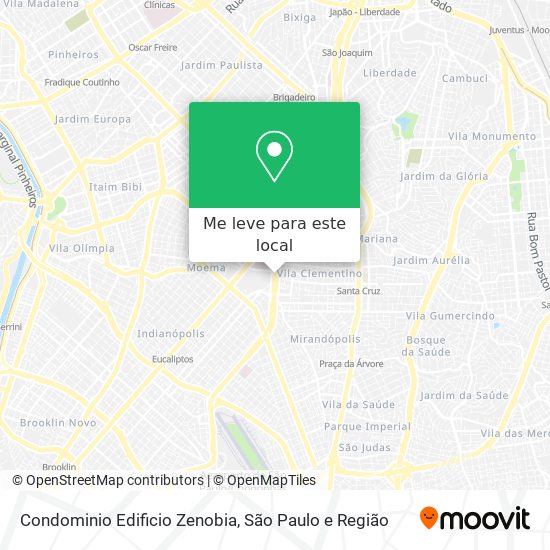 Condominio Edificio Zenobia mapa