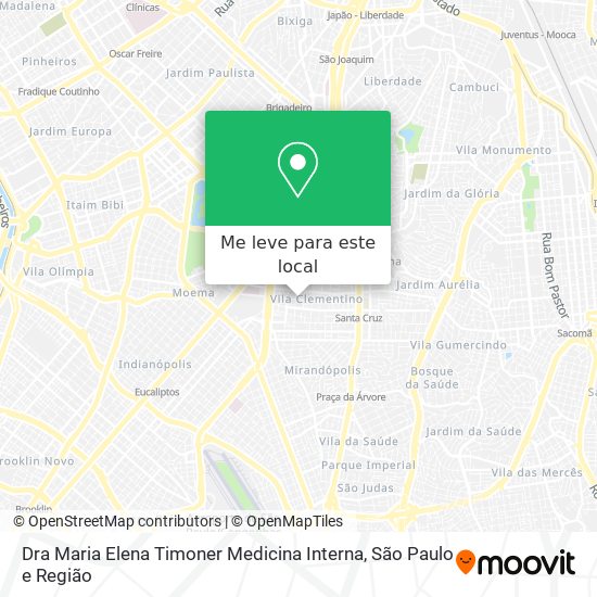 Dra Maria Elena Timoner Medicina Interna mapa