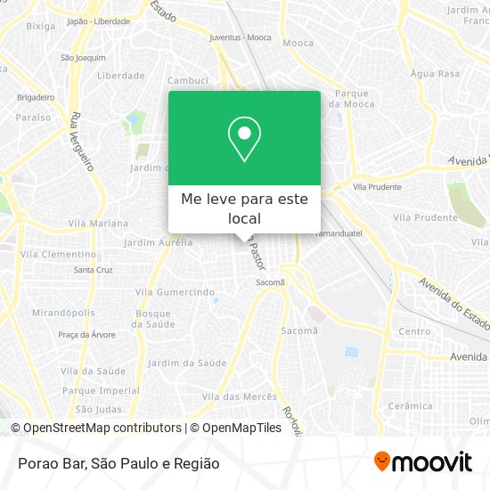 Porao Bar mapa