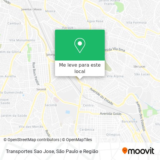 Transportes Sao Jose mapa