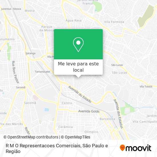 R M O Representacoes Comerciais mapa