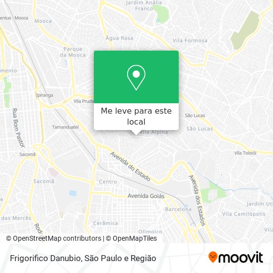 Frigorifico Danubio mapa