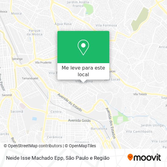 Neide Isse Machado Epp mapa