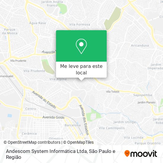 Andescom System Informática Ltda mapa