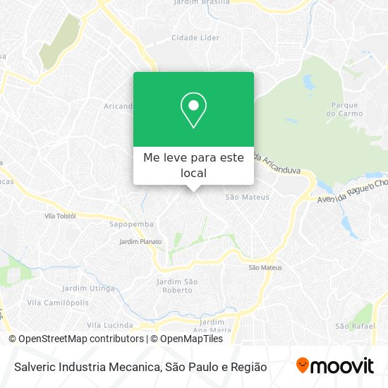 Salveric Industria Mecanica mapa