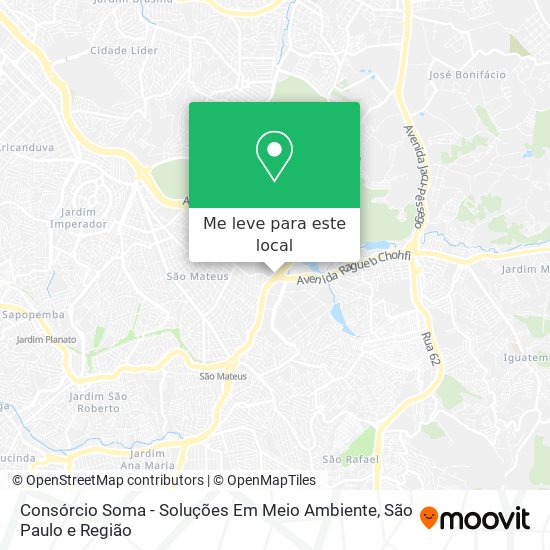 Consórcio Soma - Soluções Em Meio Ambiente mapa
