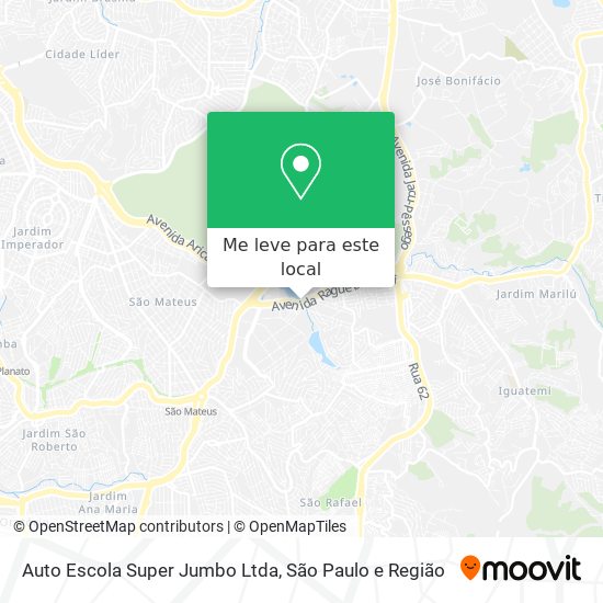 Auto Escola Super Jumbo Ltda mapa