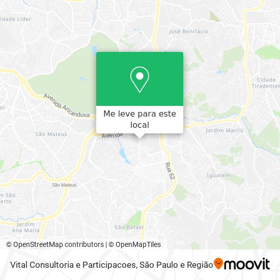 Vital Consultoria e Participacoes mapa