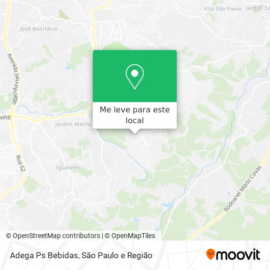 Adega Ps Bebidas mapa