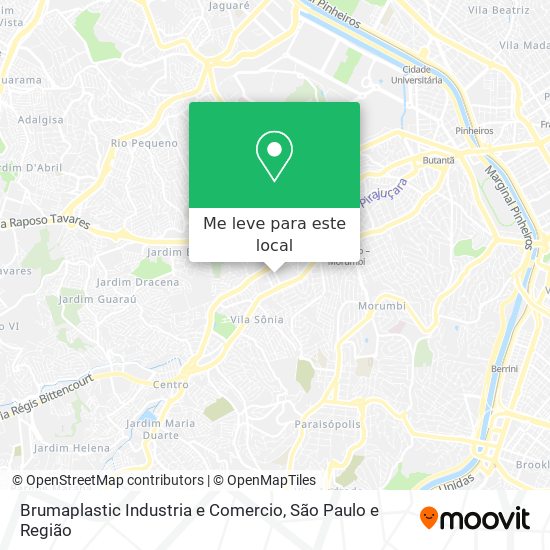 Brumaplastic Industria e Comercio mapa