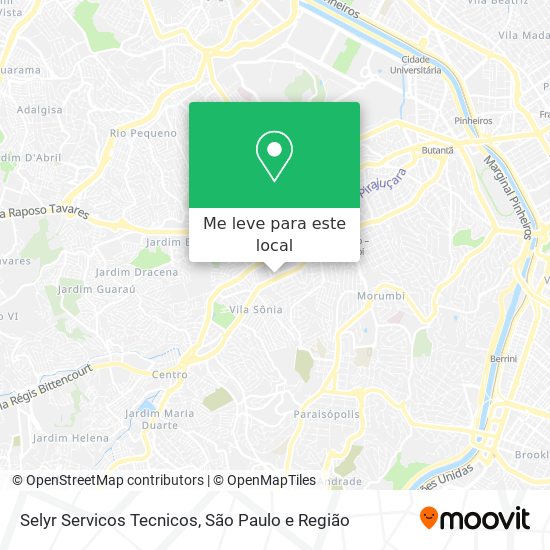 Selyr Servicos Tecnicos mapa