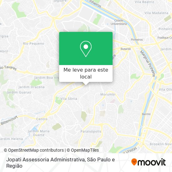 Jopati Assessoria Administrativa mapa