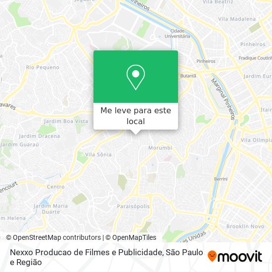 Nexxo Producao de Filmes e Publicidade mapa