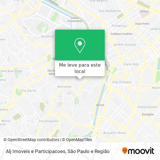 Alj Imoveis e Participacoes mapa