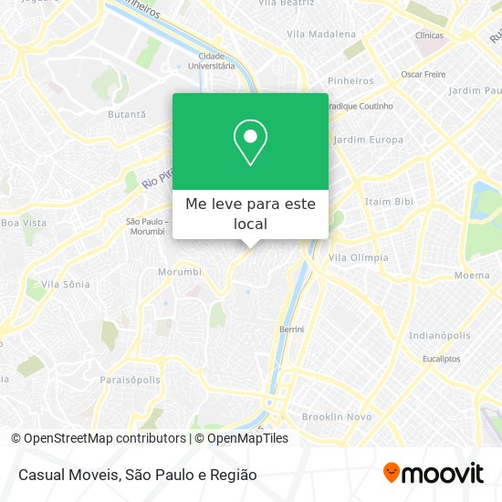 Casual Moveis mapa