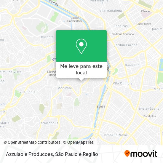 Azzulao e Producoes mapa