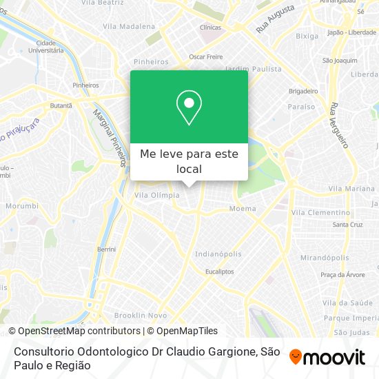 Consultorio Odontologico Dr Claudio Gargione mapa