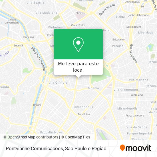 Pontvianne Comunicacoes mapa