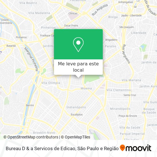 Bureau D & a Servicos de Edicao mapa