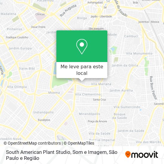 South American Plant Studio, Som e Imagem mapa