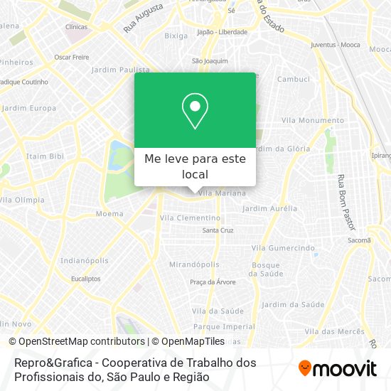 Repro&Grafica - Cooperativa de Trabalho dos Profissionais do mapa