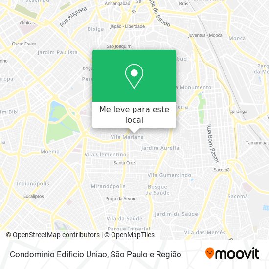 Condominio Edificio Uniao mapa