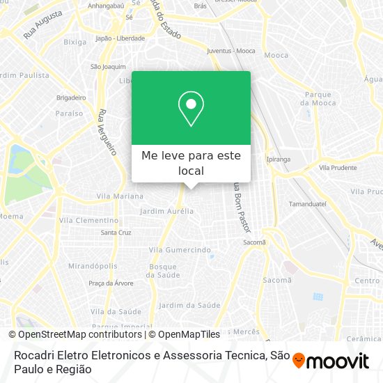 Rocadri Eletro Eletronicos e Assessoria Tecnica mapa