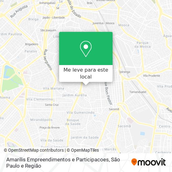 Amarilis Empreendimentos e Participacoes mapa