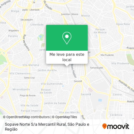 Sopave Norte S / a Mercantil Rural mapa