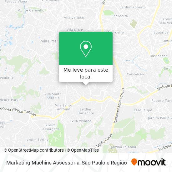 Marketing Machine Assessoria mapa