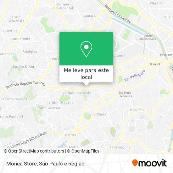 Monea Store mapa