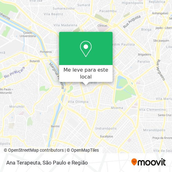 Ana Terapeuta mapa