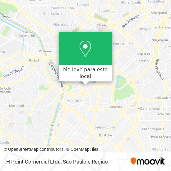 H Point Comercial Ltda mapa
