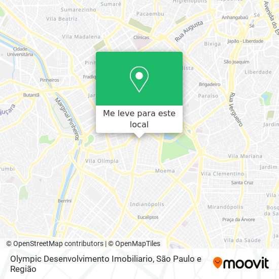 Olympic Desenvolvimento Imobiliario mapa