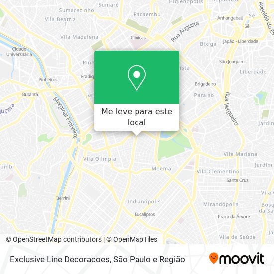 Exclusive Line Decoracoes mapa
