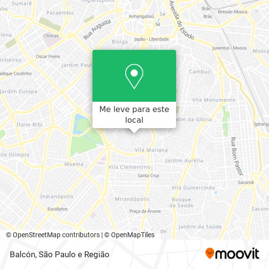 Balcón mapa