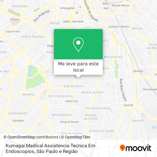 Kumagai Medical Assistencia Tecnica Em Endoscopios mapa