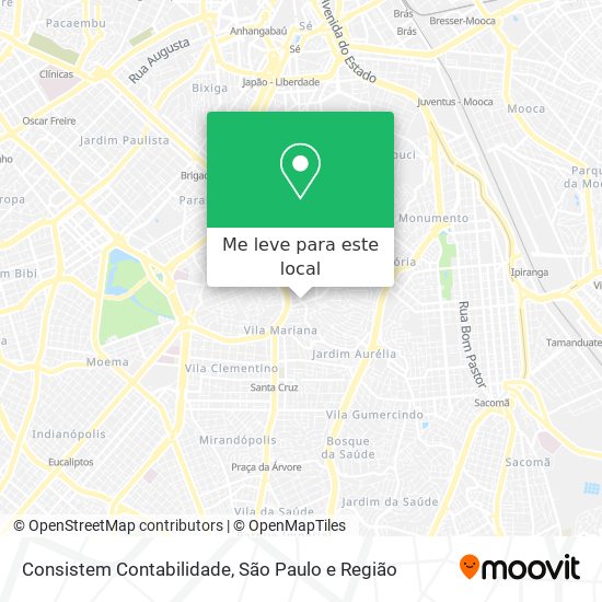 Consistem Contabilidade mapa