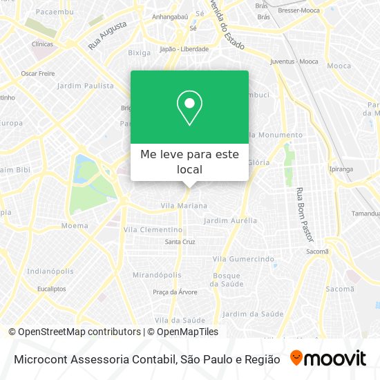 Microcont Assessoria Contabil mapa