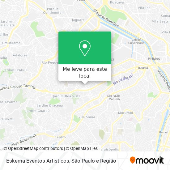 Eskema Eventos Artisticos mapa